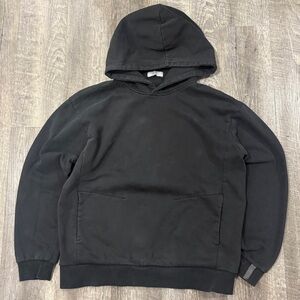 Men's Black no name baggy Hoodie